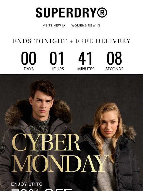Last Few Hours: Cyber Monday Ends Tonight