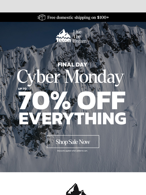 FINAL DAY | Cyber Monday