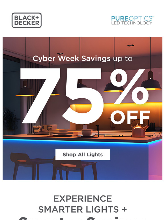 💡 Up to 75% Off Cyber Week Savings!