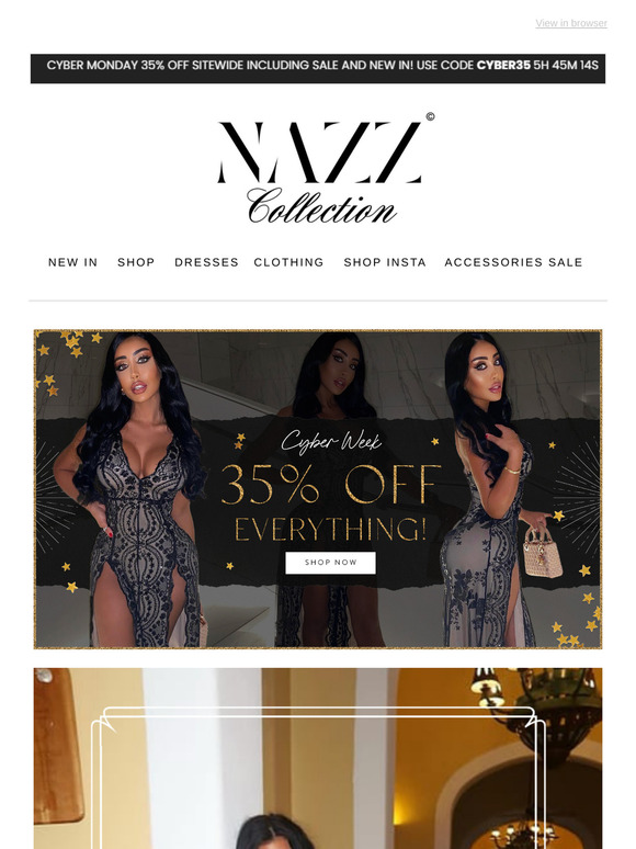 💣CYBER SALE Main Event Starts Now: 35% Off Everything💣