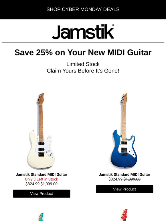 Miss Black Friday? Cyber Monday is here.
