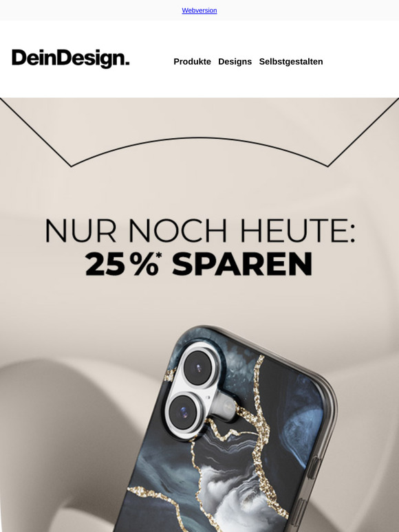 Jetzt oder nie: 25% sparen – nur noch heute! 🚨