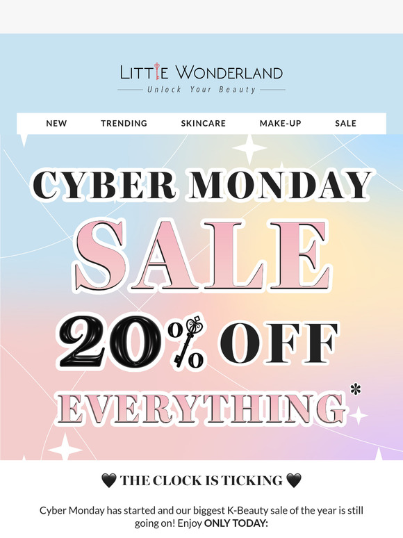 🖤 CYBER MONDAY IS HERE