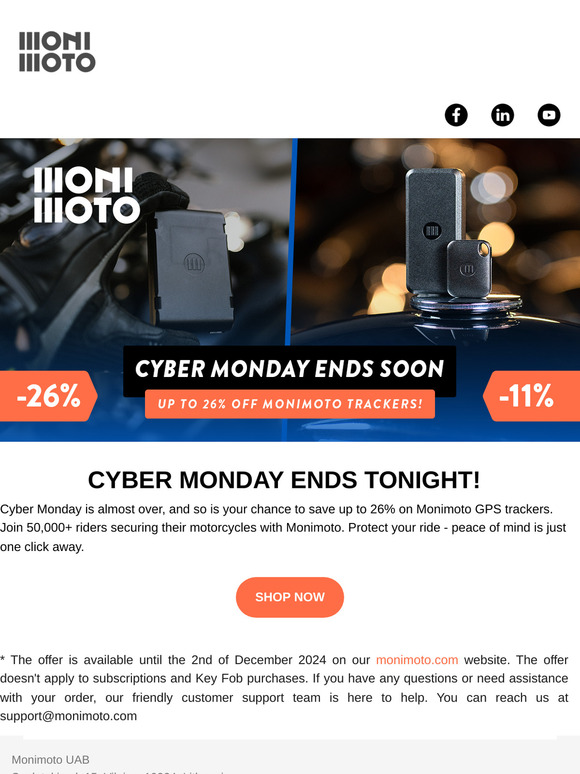 Say Goodbye to the Sale – 26% OFF Ends Today!