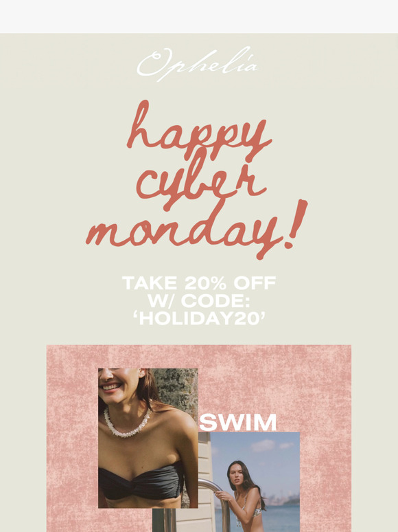 20% OFF EVERYTHING ONLINE!!!!
