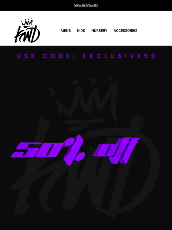 50% Off Cyber Monday Treat Just For You  💸