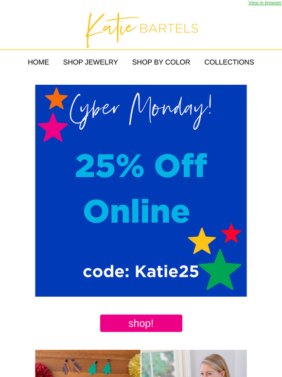 25% Off Online Ends Today! 🌟