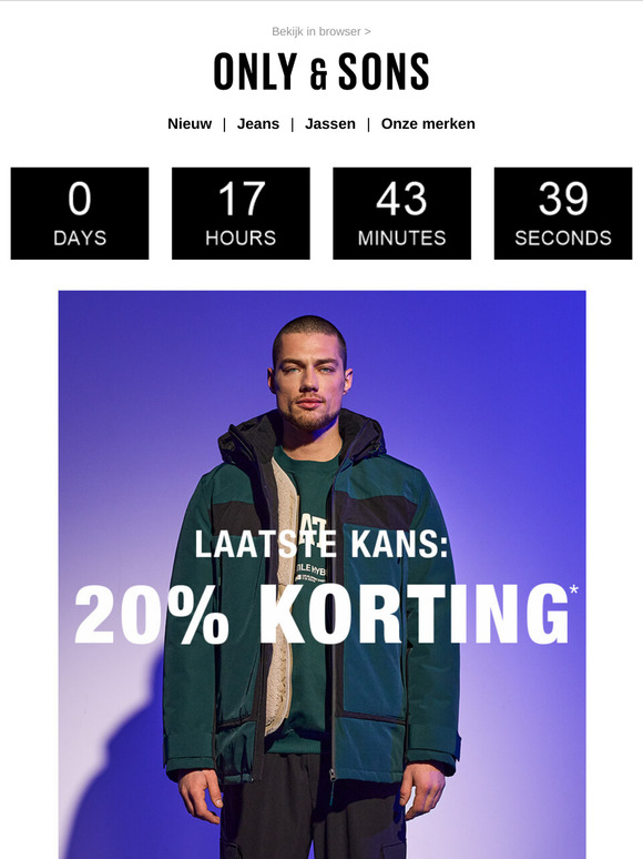 CYBER MONDAY: 20% korting