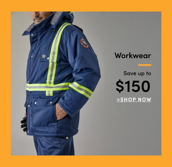 Workwear Save up to $150