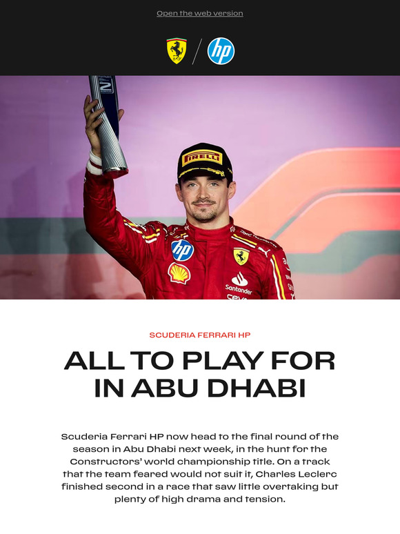 All to play for in Abu Dhabi