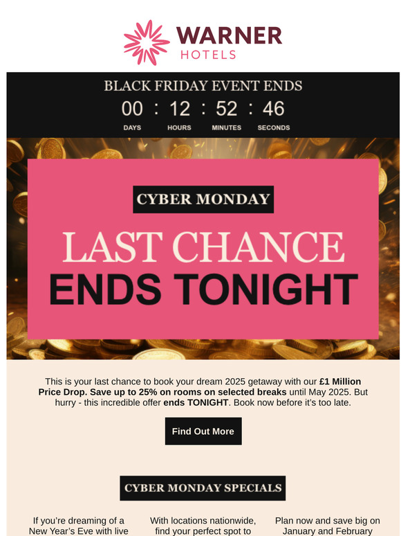 LAST CHANCE | CYBER MONDAY