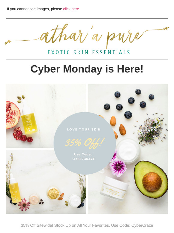 Cyber Monday SALE! 35% Off!  🔥😱