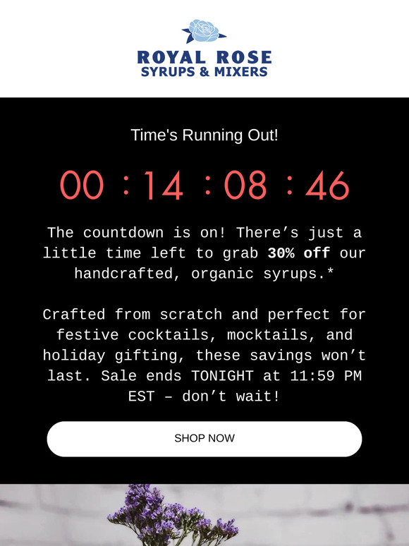 ⏳ Last Chance! Sweet Savings End Soon!