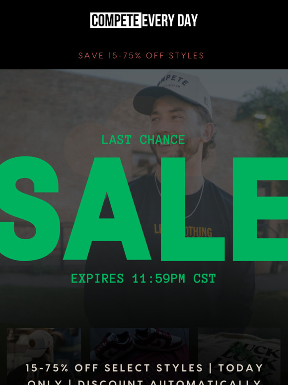 😱 Only a few hours left!