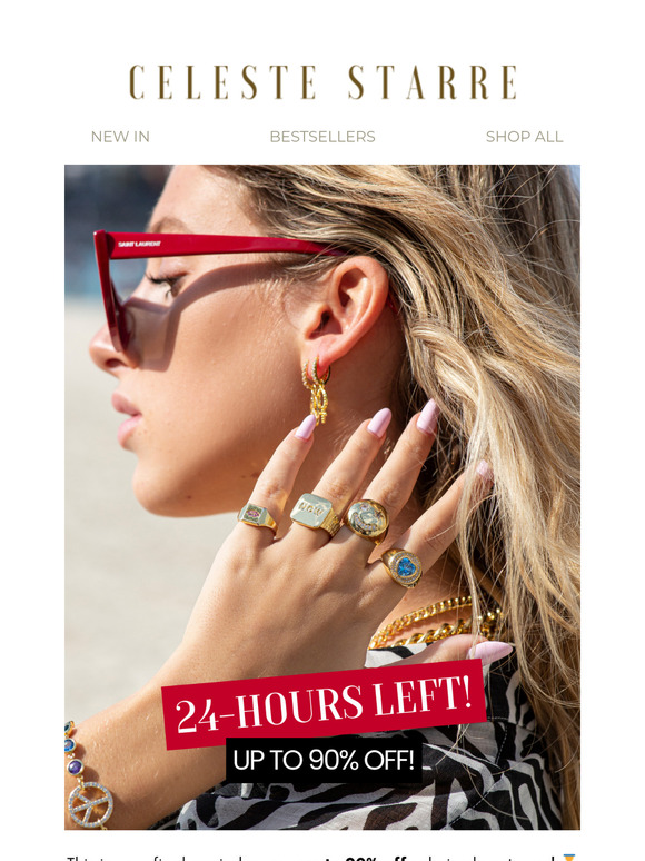 24 Hours Left: Shine Bright with 90% Off! 💫✨