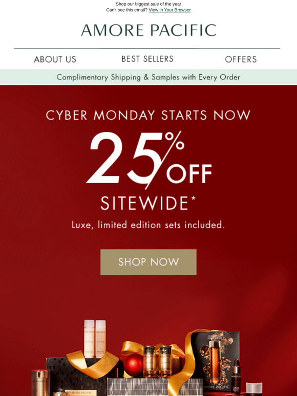 Cyber Monday Special! 25% Off EVERYTHING