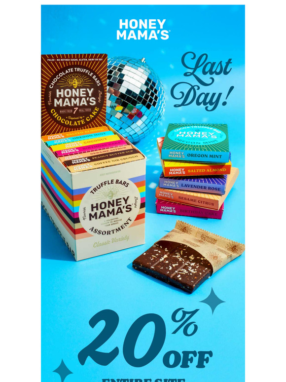 20% Off Ending Soon 🍫