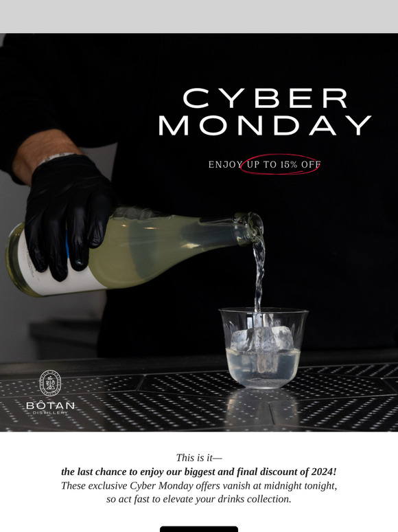 Cyber Monday - Final discount of 2024