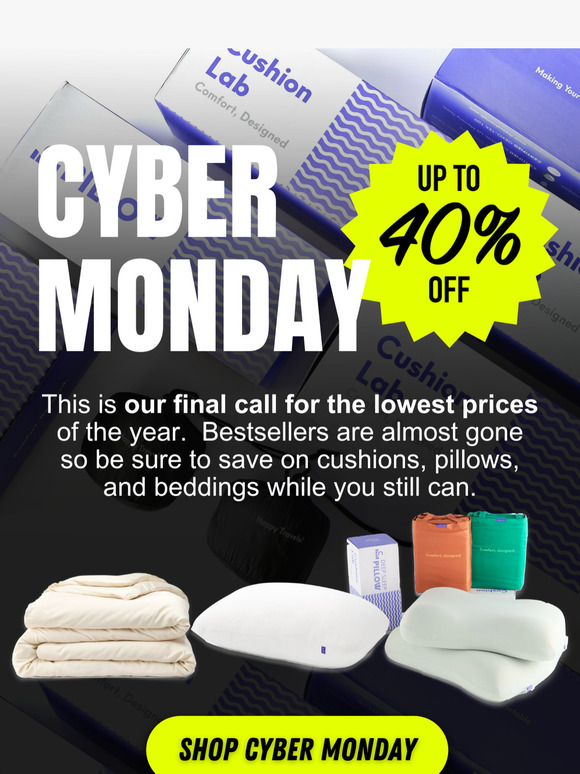 Final Call for Cyber Monday Mega Deals ⏰