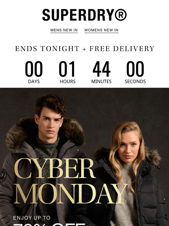Last Few Hours: Cyber Monday Ends Tonight