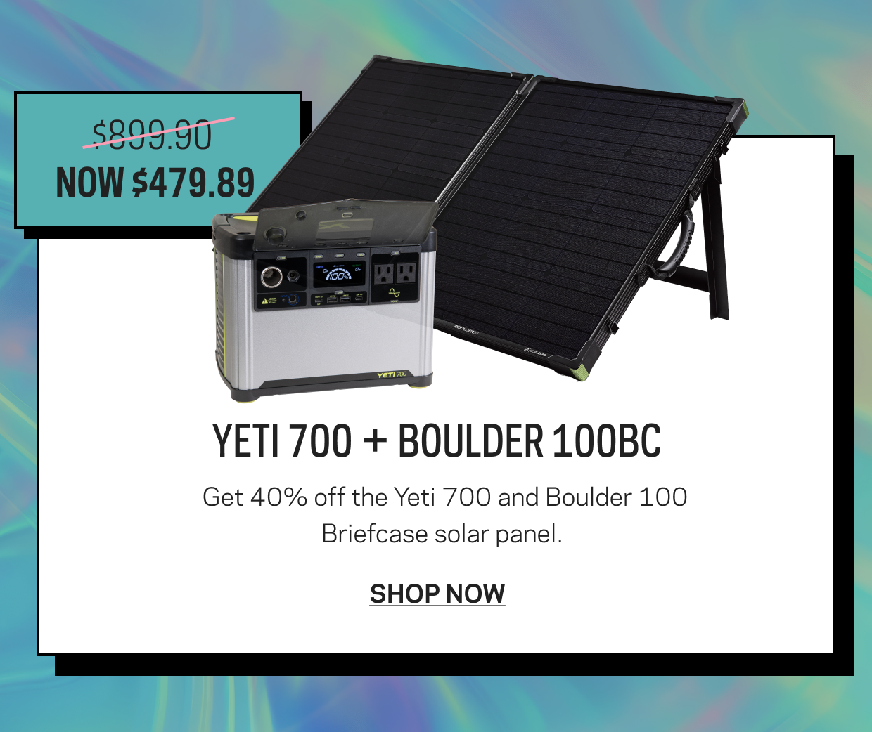 Save $320 On Yeti 700 + Boulder 100 Briefcase 