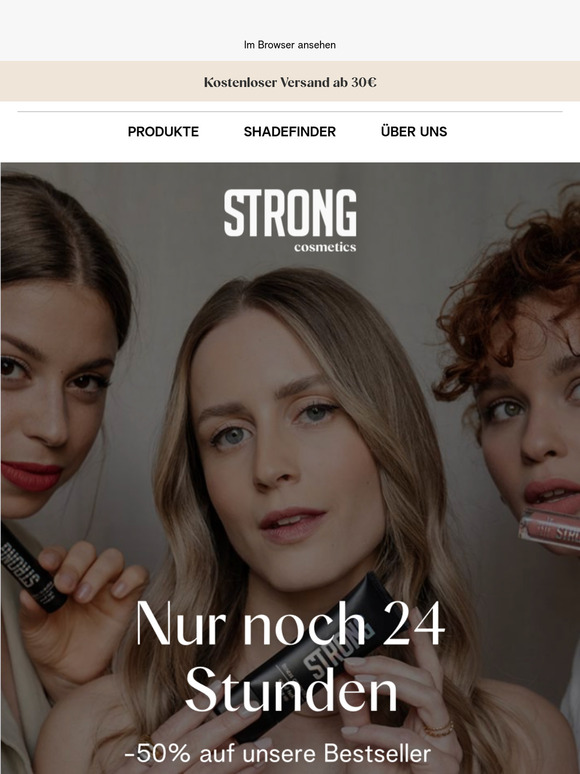 💄Nur noch 24 Stunden -50%: HAPPY CYBER MONDAY 💥