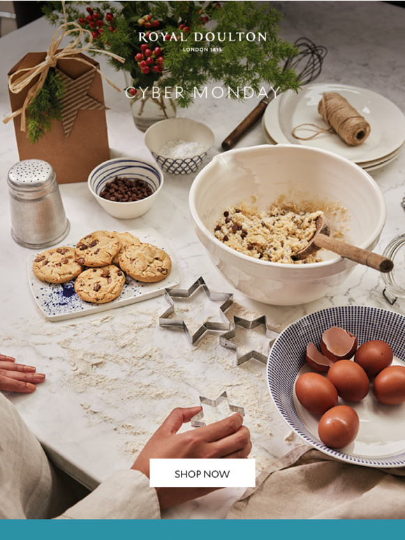 50% OFF* selected collections for Cyber Monday!