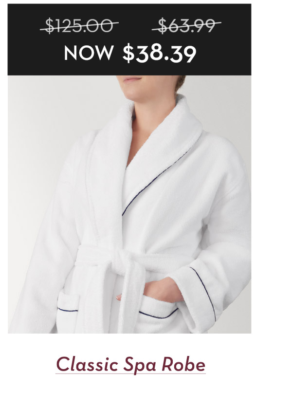 Shop Classic Spa Robe