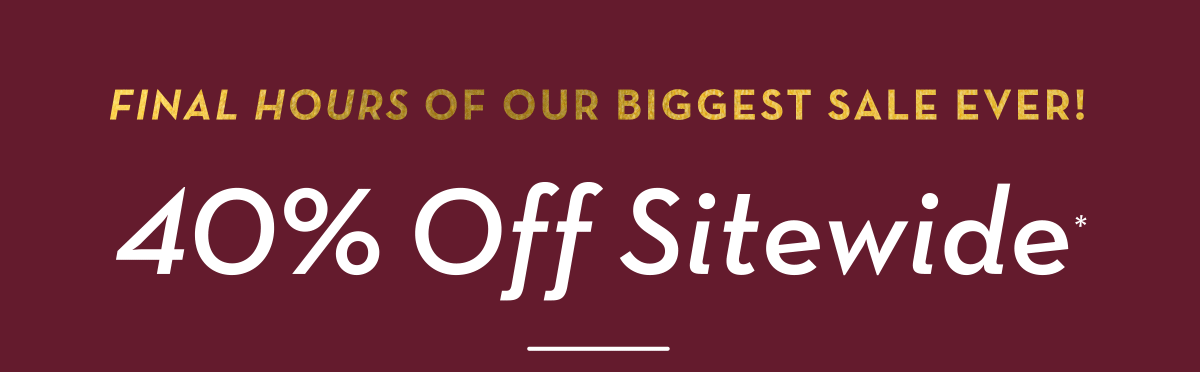 FINAL HOURS! Cyber Monday is Here!