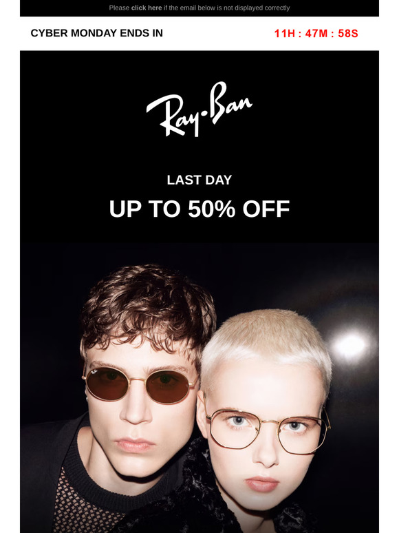 Ray Ban Email Newsletters Shop Sales Discounts and Coupon Codes