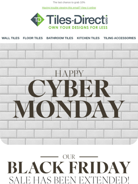 Cyber Monday is here