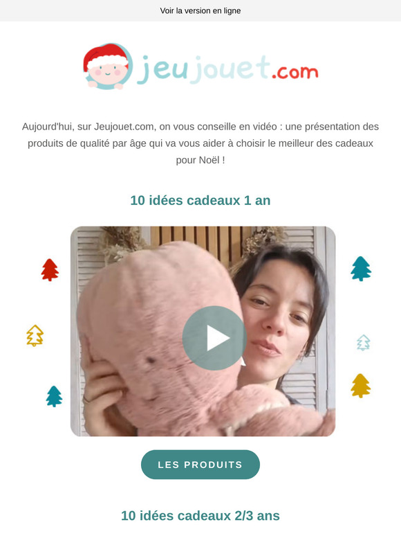 Idées cadeaux de qualité par âge pour Noël, on vous conseille en vidéo !