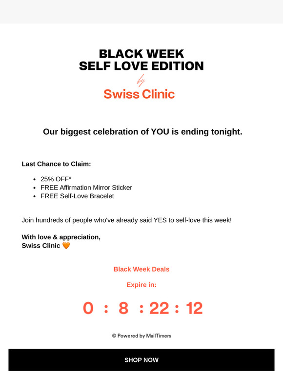 🖤 BLACK WEEK | Last Chance! ⏳