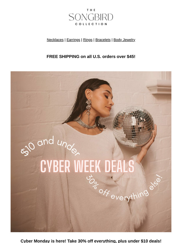 🔥ADDITIONAL 30% OFF🔥 Cyber Monday Sale!