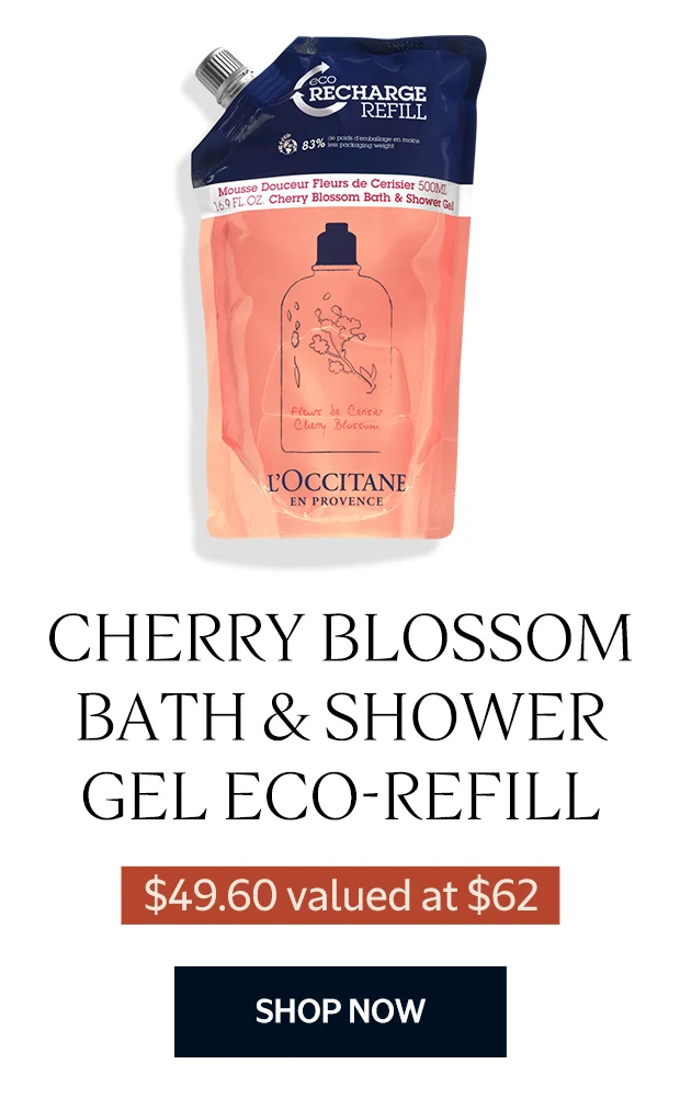 Cherry Blossom Bath & Shower Gel Eco-Refill