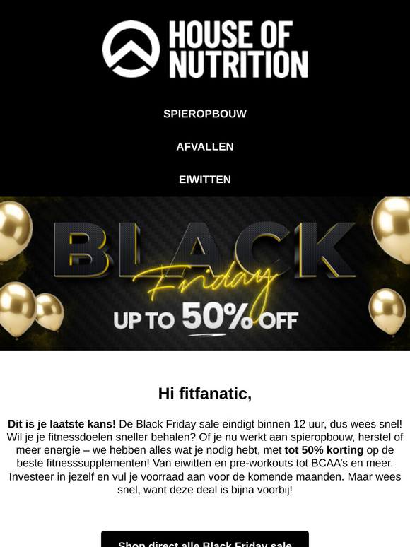 🚨 Laatste kans! Mis de Black Friday deals niet! 🖤