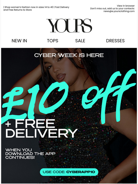 Cyber Week is here!