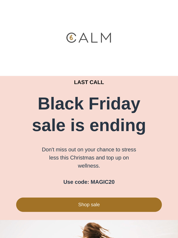 LAST DAY TO SAVE ON WELLNESS PRODUCTS! 🛍️