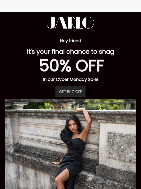 Hurry! 50% Off Ends Tonight At Midnight 💃