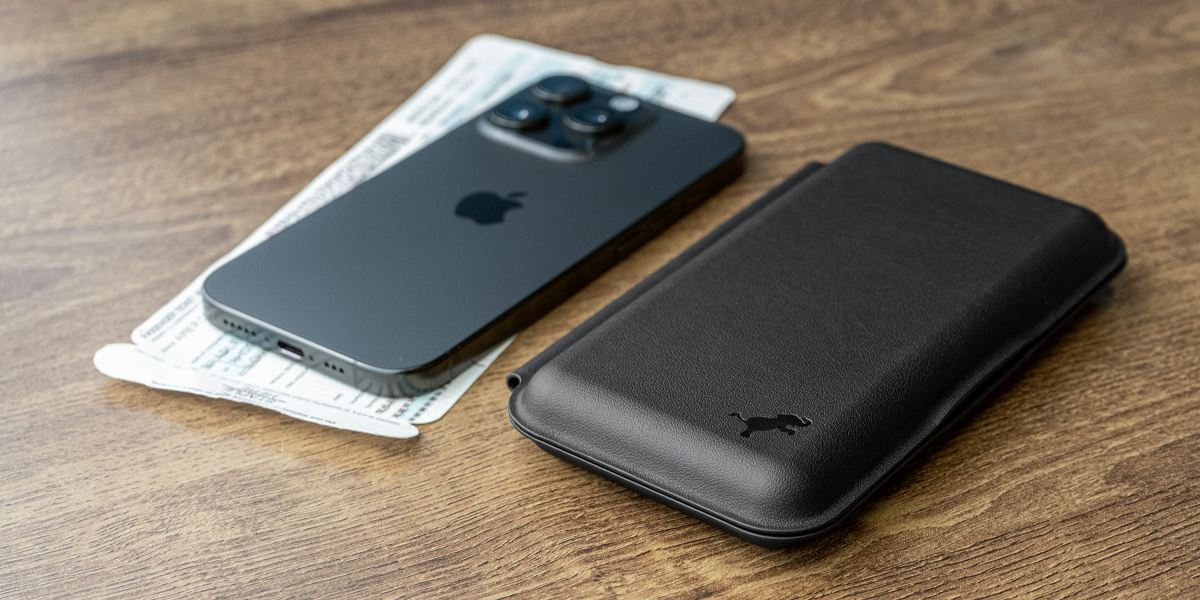 Made from cruelty-free aloe leather.