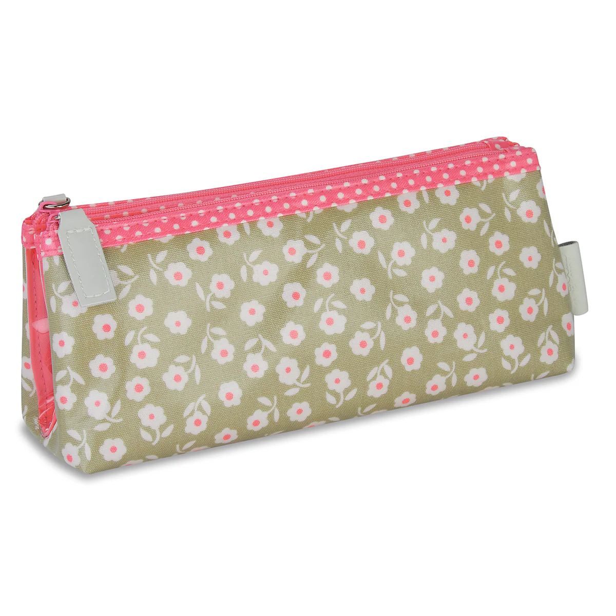 Image of 'Daisy' Folding Makeup Bag - Sage