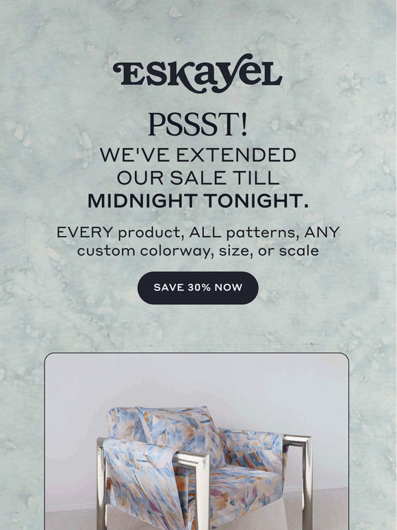 EXTENDED! Our 30% Off Everything Sale Continues