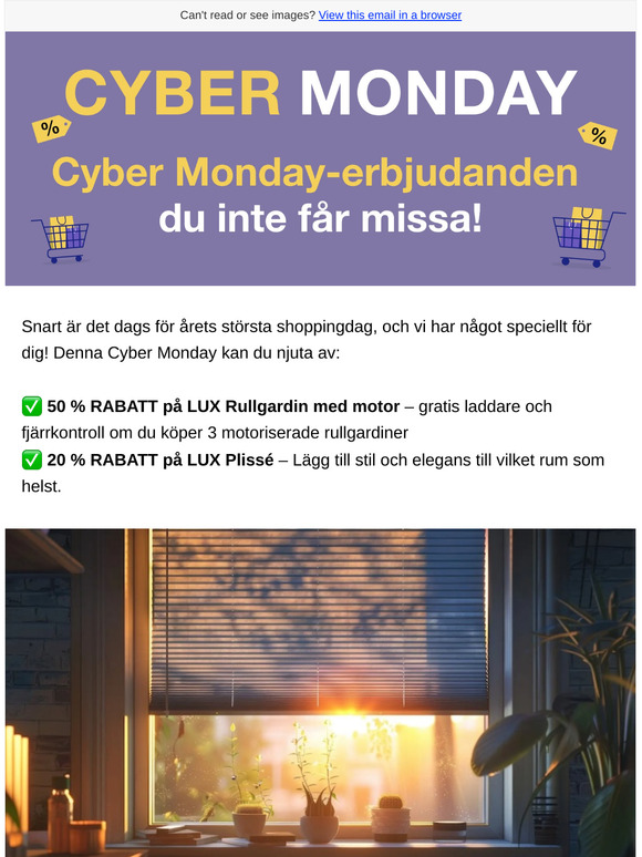 Gör dig redo för Cyber Monday: 20% rabatt + gratis förmåner! 🌟