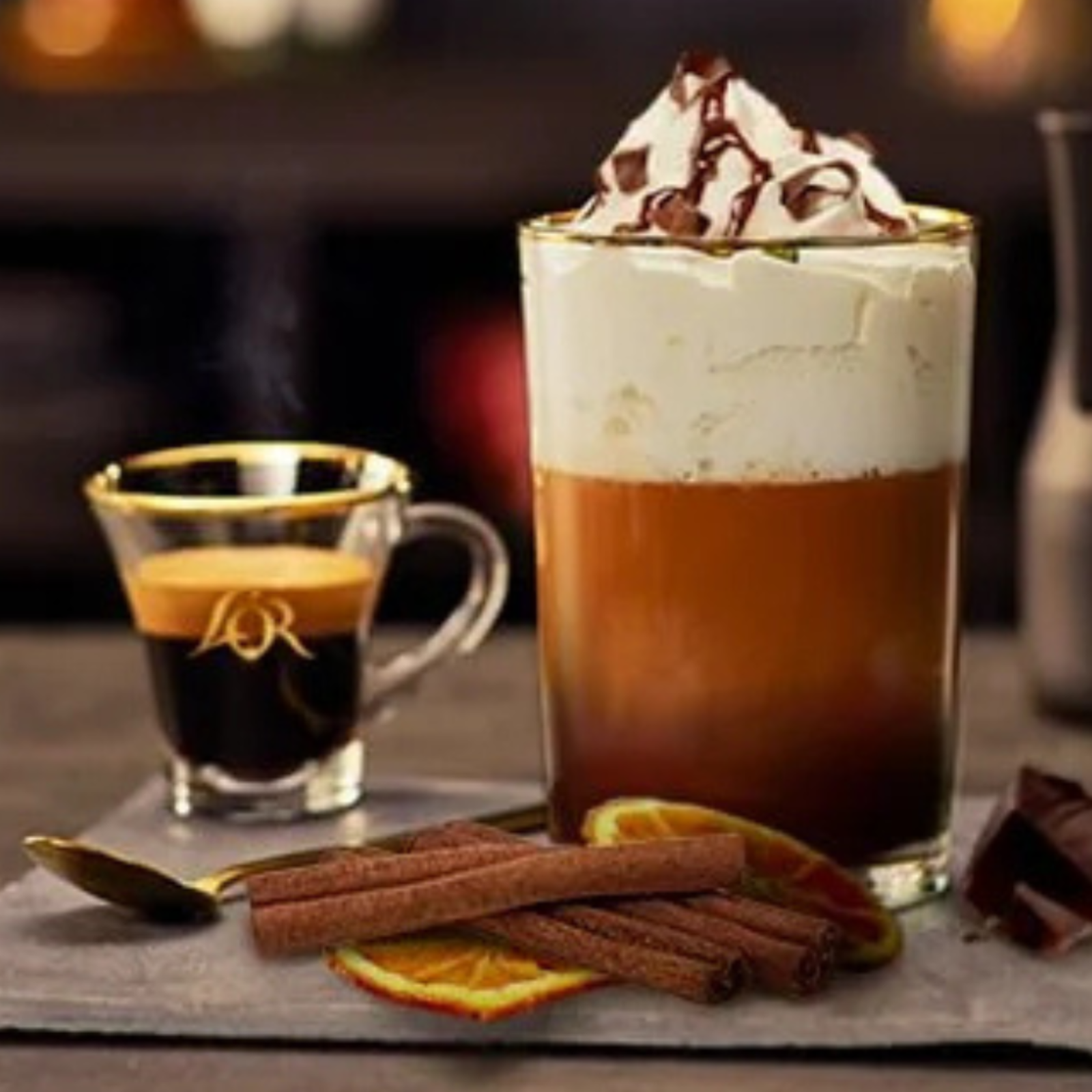 Kerstkoffie met L’OR espresso
