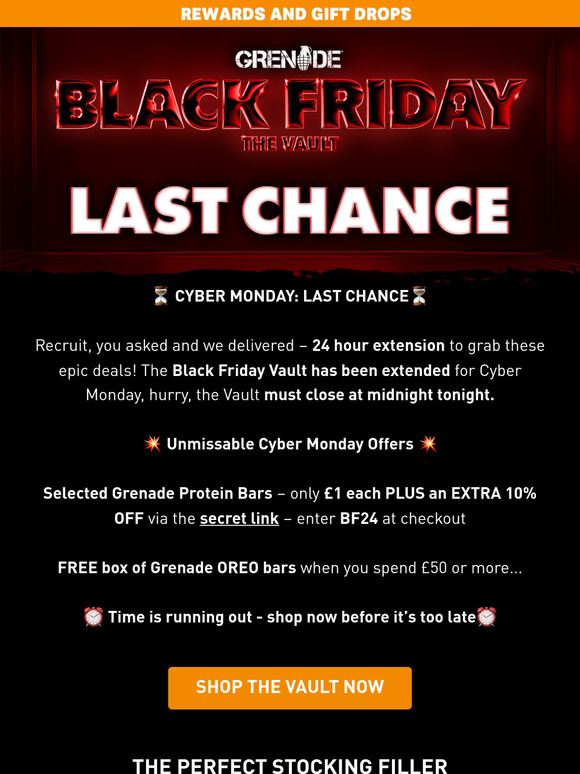 CYBER MONDAY - OFFERS EXTENDED😲