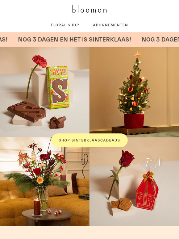 Nog 3 dagen en het is Sinterklaas!