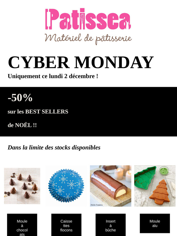 CYBER MONDAY = -50% sur les BEST de Noël
