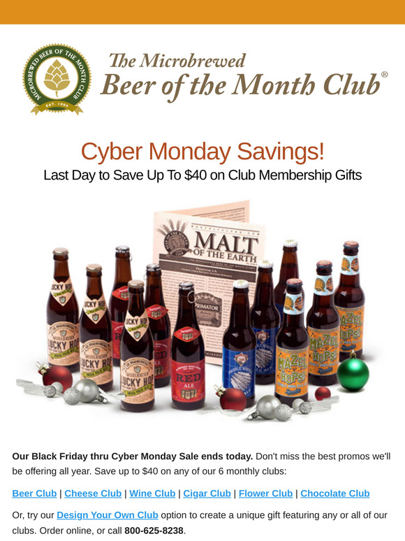 Cyber Monday Savings 🎁 Last Day to Save up to $40
