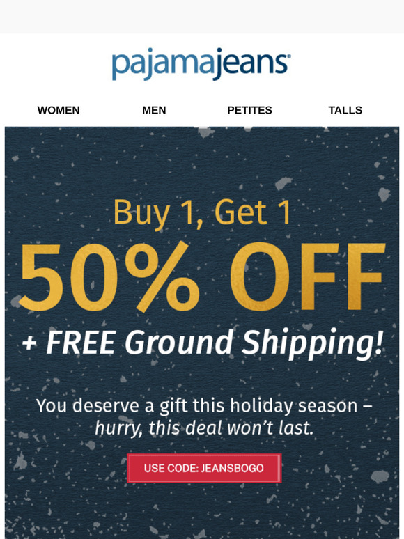 A Gift For You: BOGO 50% OFF