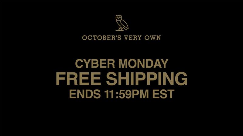 October's Very Own Black Friday Cyber Monday Free Shipping Ends 11:59est